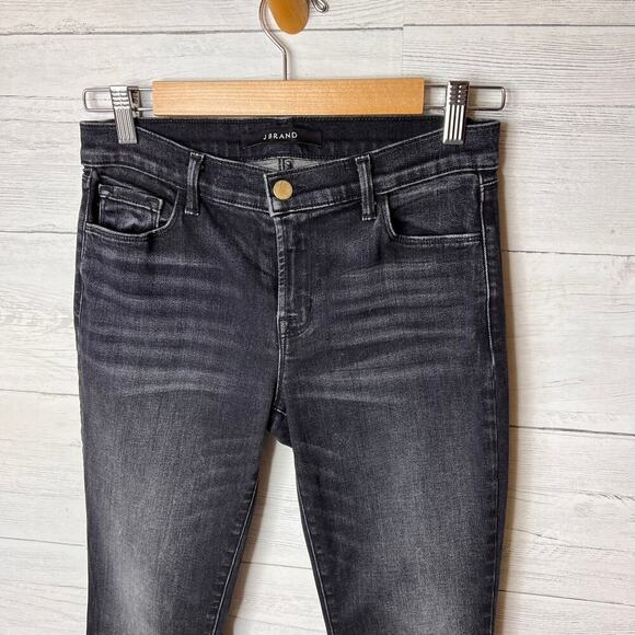 J Brand Jeans Womens Size 27 Faded Black Selena Bootcut Cotton Blend Stretch - Picture 6 of 16
